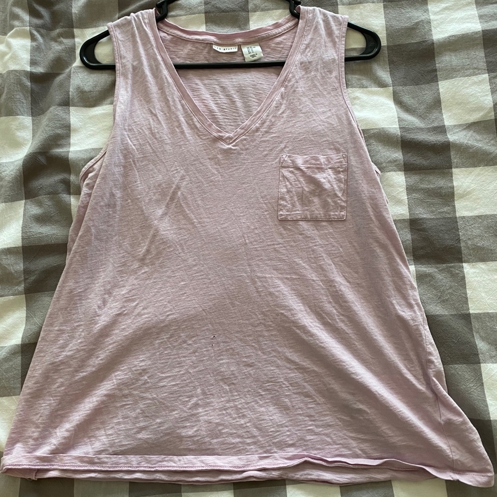 Purple tank
